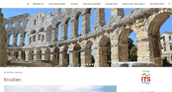 Desktop Screenshot of kroatieninfo-privat.de